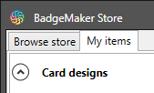 BadgeMaker-Store-My-Items BadgeMaker Store My Items