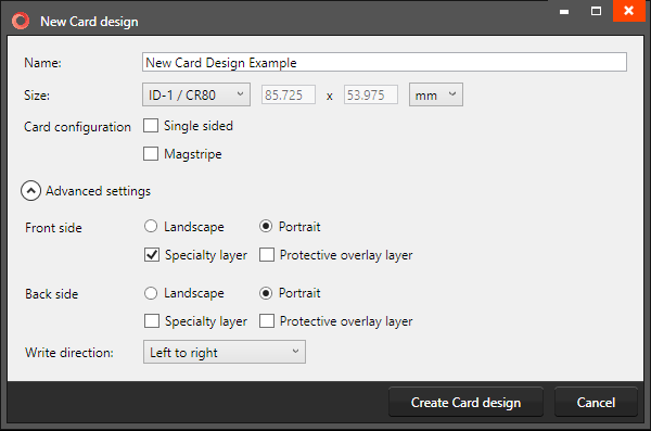 New-Card-Design-Setup New Card Design Setup BadgeMaker
